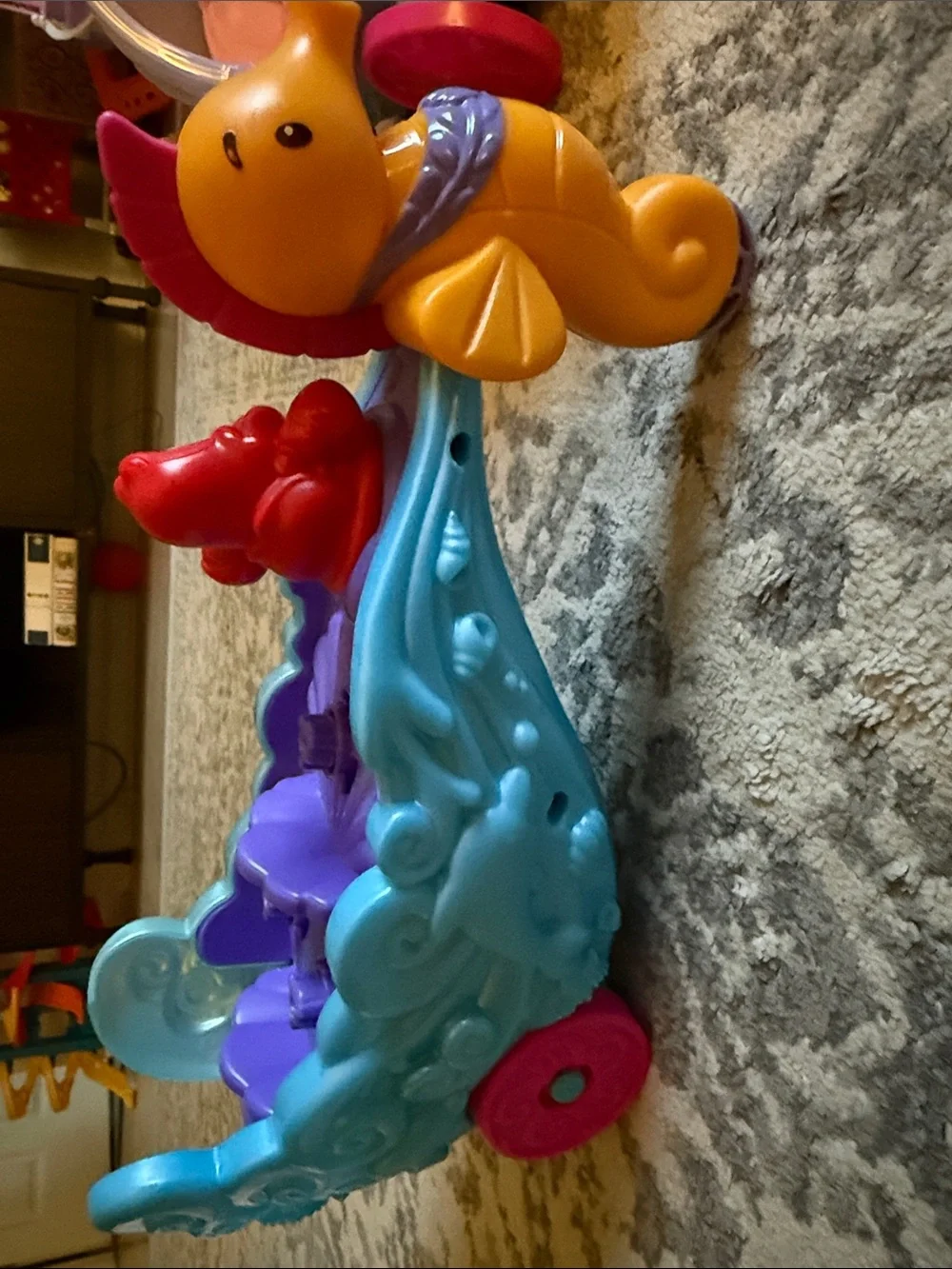 Fisher Price Little People Princess carriages- Little Mermaid and Cinderella